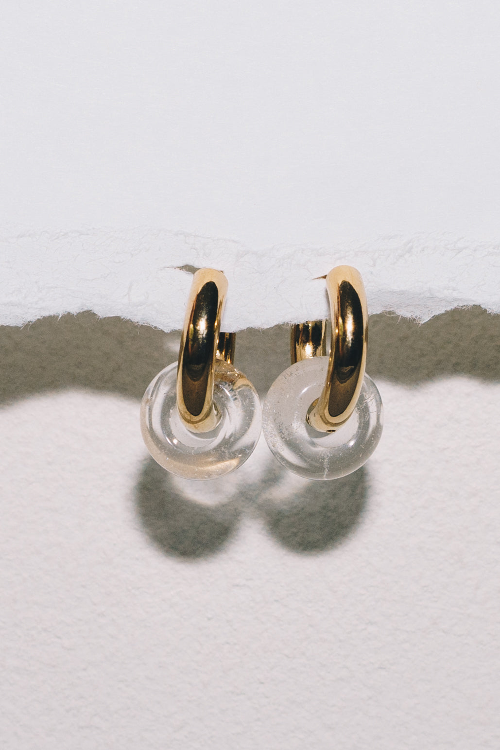 Mix & Match Hoop Earrings | Semi-Precious Charms, Endless Style | 18K gold Plating