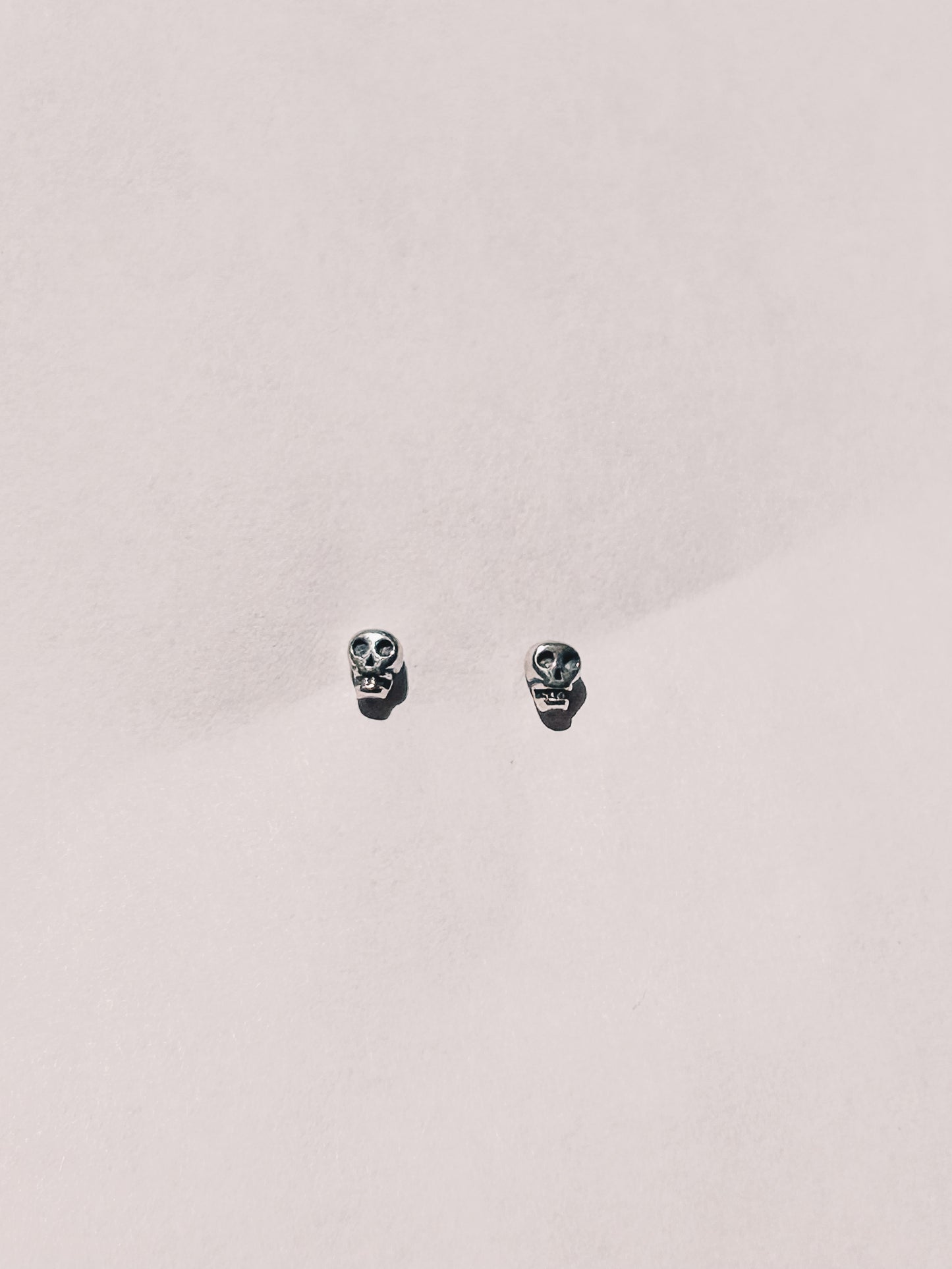 Squelette Tiny Studs | 18k Gold Plating over .925 Silver