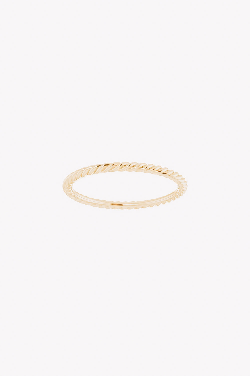 1.5 mm Skinny Rope Band | 14K Gold