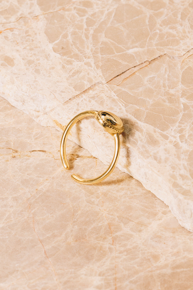 gold signet ring adjustable