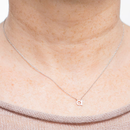 Initial Necklace | 14K Gold