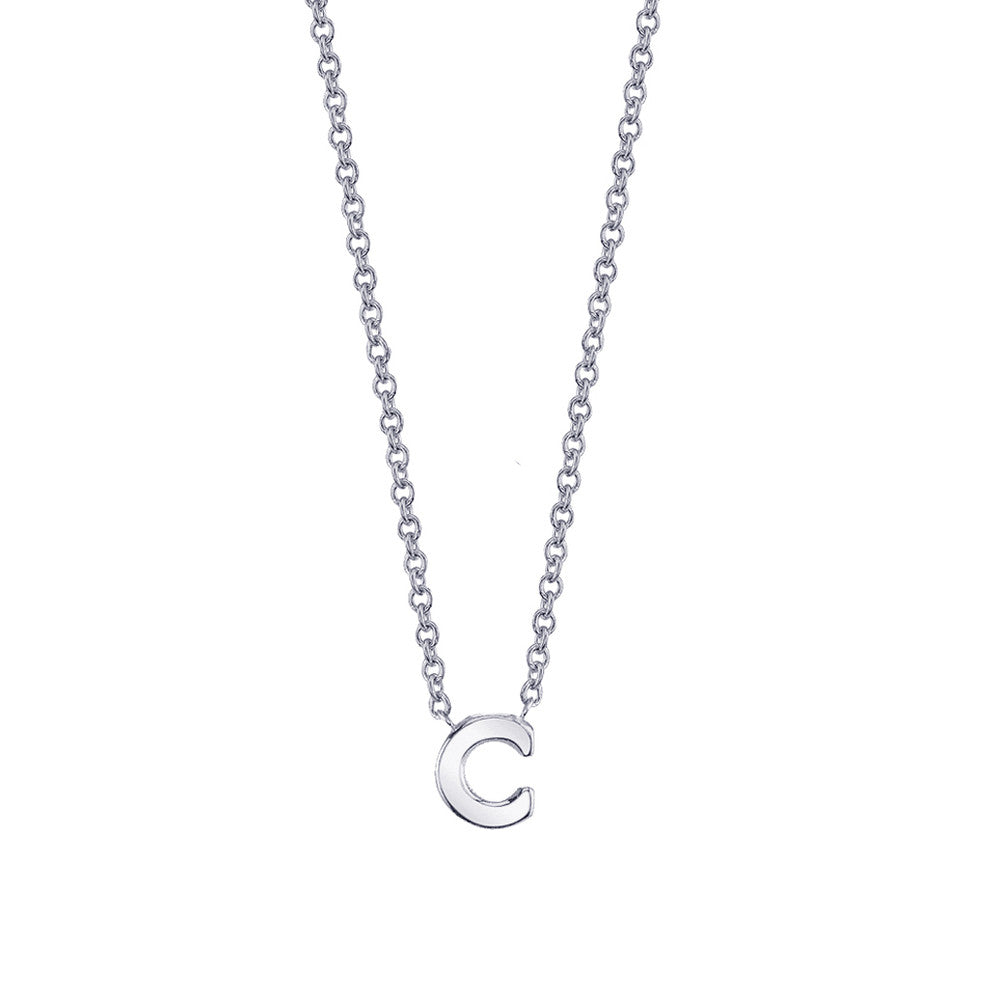 Initial Necklace | 14K Gold
