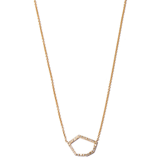 Cubist Cut Out | 14K Gold