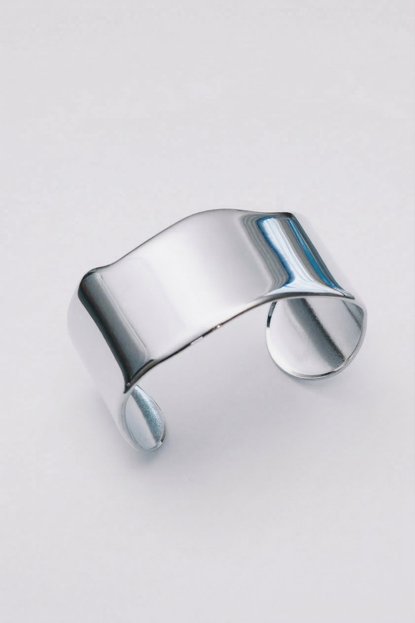 Mirage Wide Cuff Bracelet | Gold Plated & Stainless Steel | Janna Conner