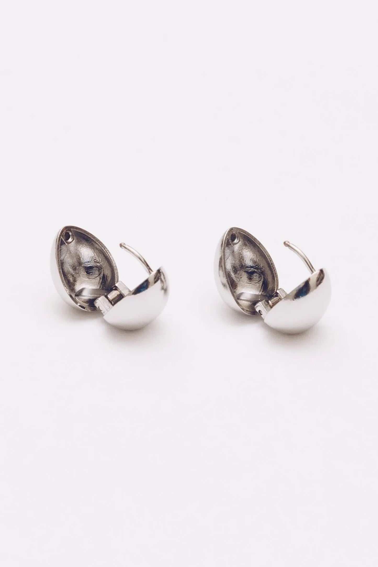 Teardrop Earrings | 15mm Gold Plated Huggies