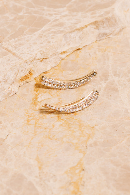 diamond ear climbers