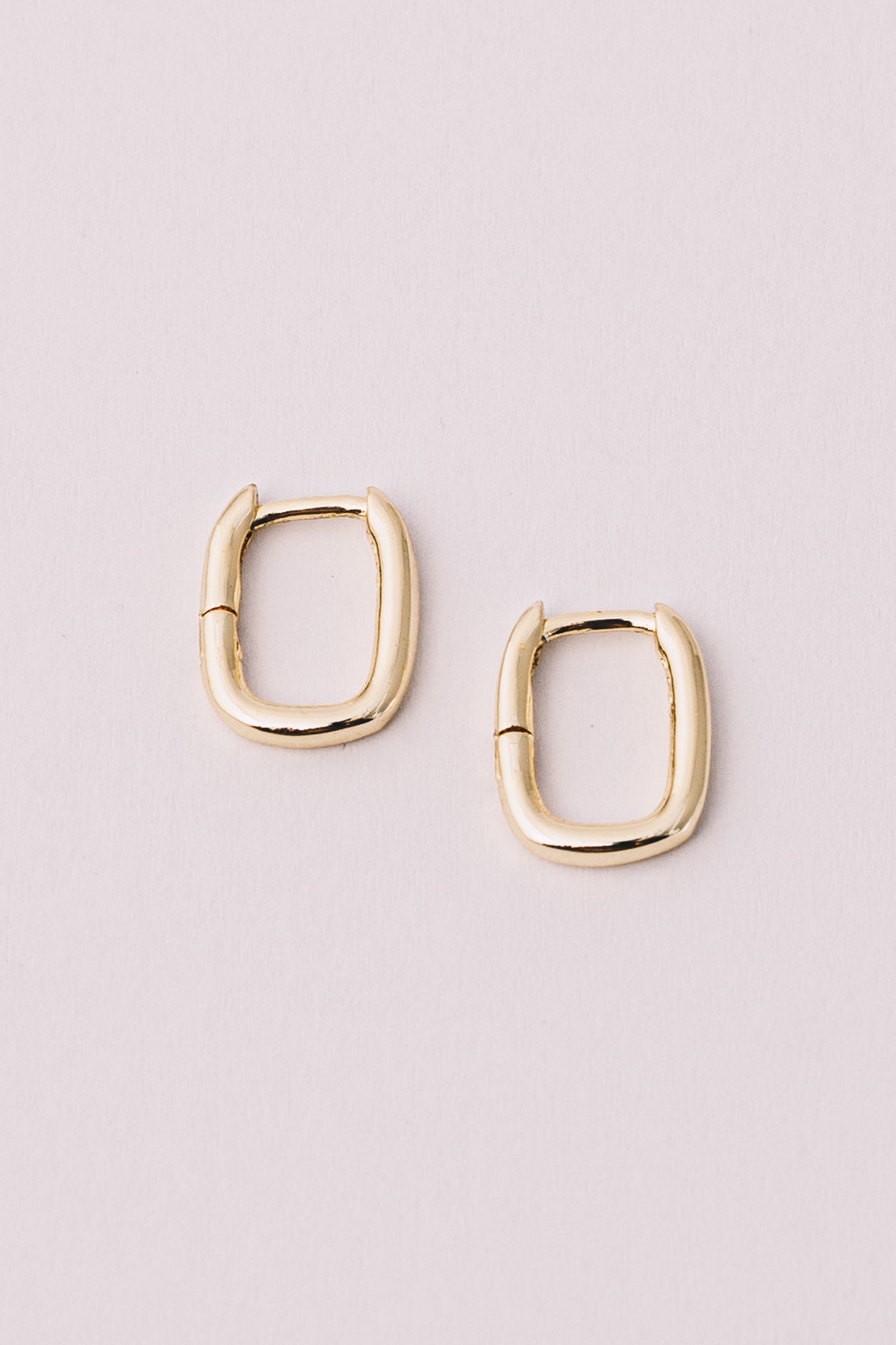 Petite Addie Huggie Hoop Earrings | 18k Gold Plating over .925 Silver