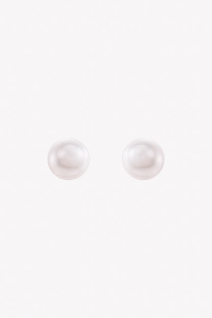Akoya Pearl Earring Studs | 14K Gold
