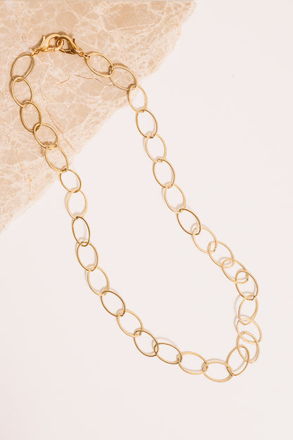 14k goldfill rope chain necklace