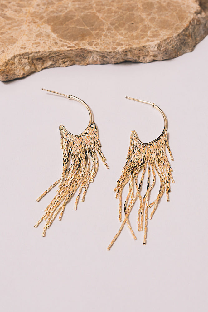 boho hoop earrings