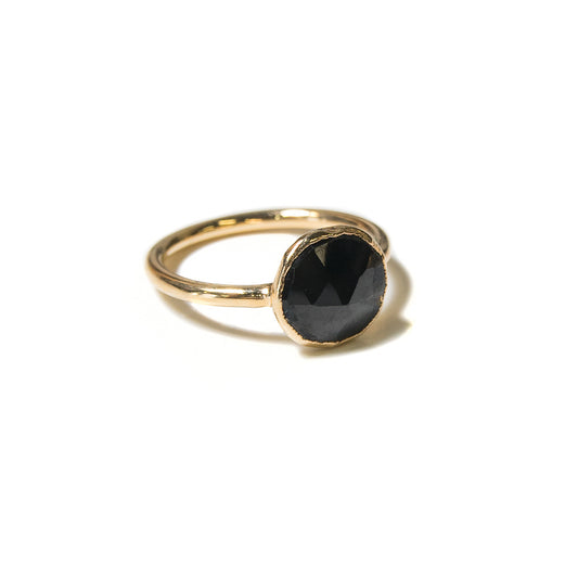 black spinel stacking ring