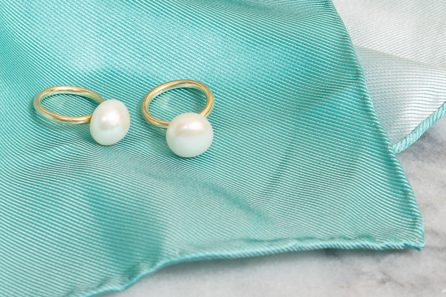 pearl lollipop gold ring 14k janna conner 