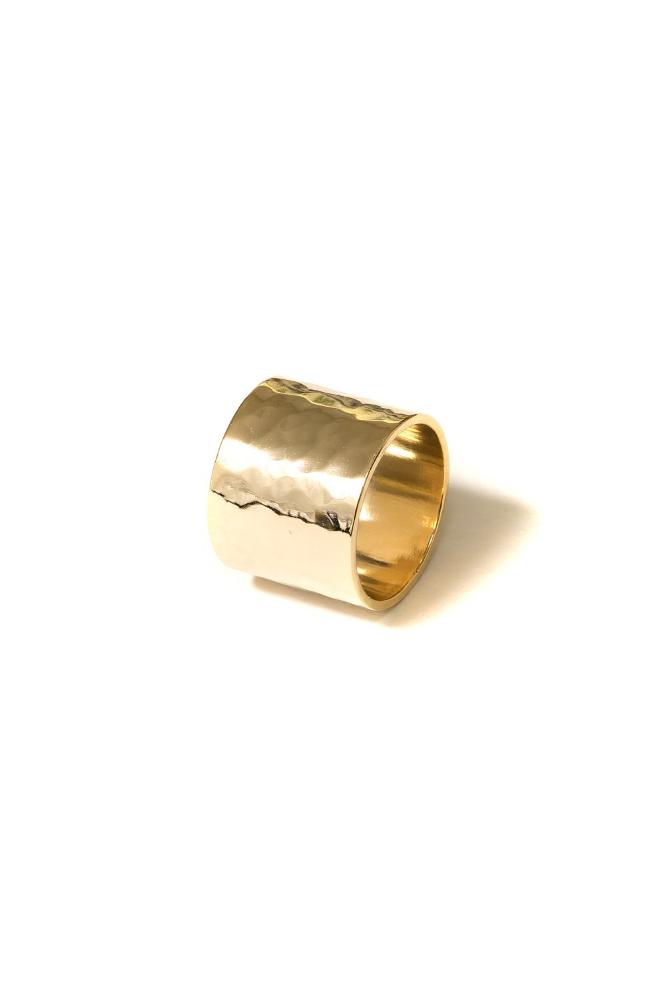 gold cigar band ring