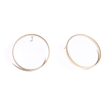 circle hoop earrings